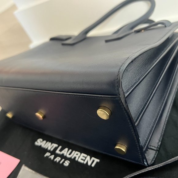 Saint laurent navy baby sac de jour bag - Picture 8 of 8